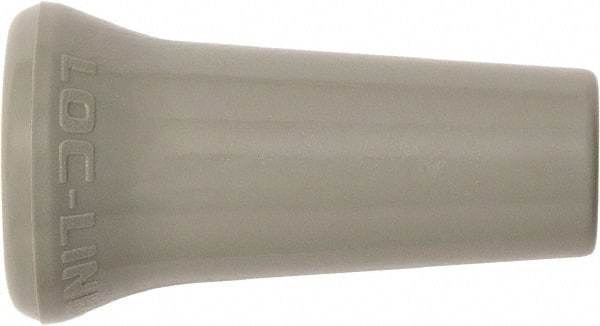 Loc-Line - 1/4" Hose Inside Diam x 1/4" Nozzle Diam, Coolant Hose Nozzle - Unthreaded, for Use with Loc-Line Modular Hose System, 50 Pieces - Industrial Tool & Supply