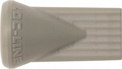 Loc-Line - 1/4" Hose Inside Diam, Coolant Hose Nozzle - Unthreaded, for Use with Loc-Line Modular Hose System, 20 Pieces - Industrial Tool & Supply