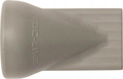 Loc-Line - 1/2" Hose Inside Diam, Coolant Hose Nozzle - Unthreaded, for Use with Loc-Line Modular Hose System, 20 Pieces - Industrial Tool & Supply