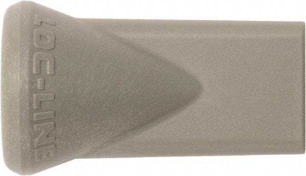 Loc-Line - 1/4" Hose Inside Diam, Coolant Hose Nozzle - Unthreaded, for Use with Loc-Line Modular Hose System, 20 Pieces - Industrial Tool & Supply