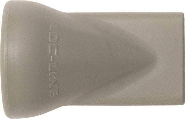 Loc-Line - 1/2" Hose Inside Diam, Coolant Hose Nozzle - Unthreaded, for Use with Loc-Line Modular Hose System, 20 Pieces - Industrial Tool & Supply