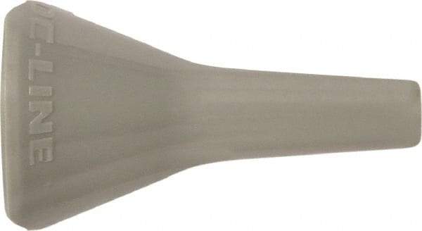 Loc-Line - 1/4" Hose Inside Diam x 1/16" Nozzle Diam, Coolant Hose Nozzle - Unthreaded, for Use with Loc-Line Modular Hose System, 50 Pieces - Industrial Tool & Supply