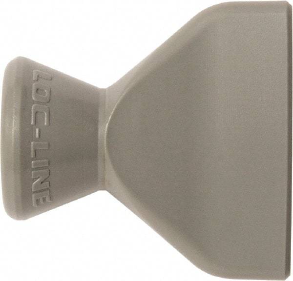 Loc-Line - 1/4" Hose Inside Diam, Coolant Hose Nozzle - Unthreaded, for Use with Loc-Line Modular Hose System, 20 Pieces - Industrial Tool & Supply