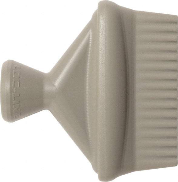 Loc-Line - 1/4" Hose Inside Diam, Coolant Hose Nozzle - Unthreaded, for Use with Loc-Line Modular Hose System, 20 Pieces - Industrial Tool & Supply