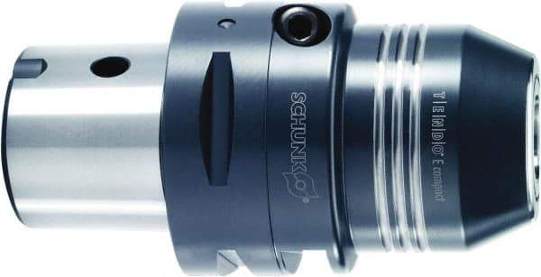 Schunk - C6 Modular Connection, 32mm Hole Diam, Hydraulic Tool Holder/Chuck - 58.5mm Nose Diam, 90mm Projection, 61mm Clamp Depth, 25,000 RPM, Through Coolant - Exact Industrial Supply