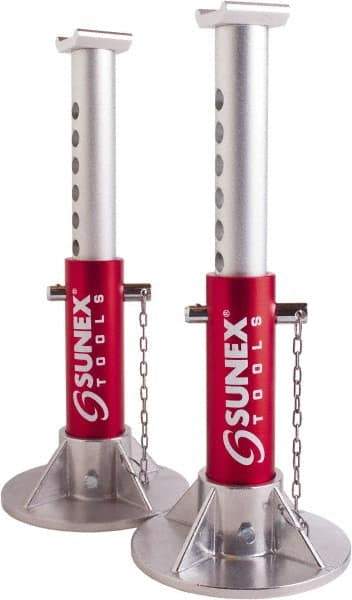 Sunex Tools - 6,000 Lb Capacity Jack Stand - 10.6 to 15.4" High - Industrial Tool & Supply