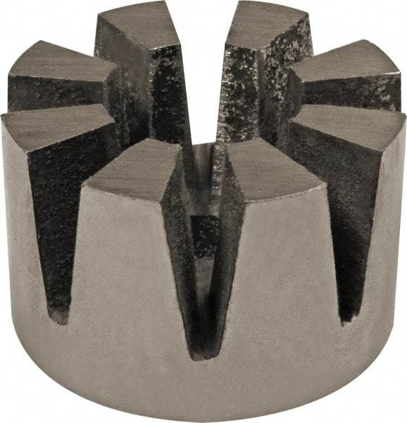 Mag-Mate - 2" OD x 1-1/4" High, 8 Pole Alnico Rotor Magnet - 1/2" Hole Diam, 140 Lb Max Holding Capacity, 800°F Max Operating Temp - Industrial Tool & Supply