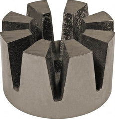 Mag-Mate - 2" OD x 1-1/4" High, 8 Pole Alnico Rotor Magnet - 1/2" Hole Diam, 140 Lb Max Holding Capacity, 800°F Max Operating Temp - Industrial Tool & Supply