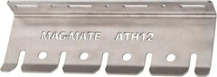 Mag-Mate - 4" Projection, 302 Stainless Steel Air Tool Holder Rack - 12" OAL - Industrial Tool & Supply