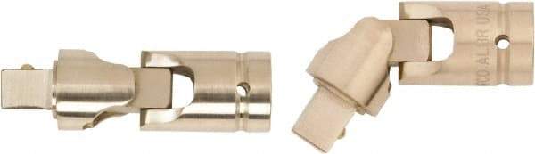 Ampco - 3/8 Male 3/8 Female Universal Joint - 2" OAL - Industrial Tool & Supply