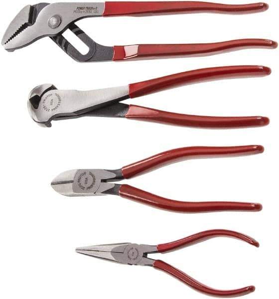 Proto - 4 Piece Plier Set - Industrial Tool & Supply