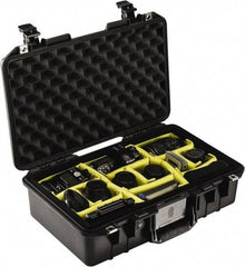 Pelican Products, Inc. - 12-31/32" Wide x 6-57/64" High, Aircase w/Divider - Black - Industrial Tool & Supply
