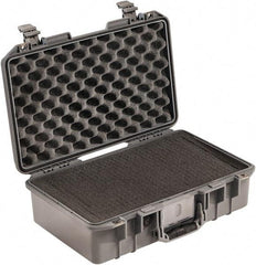 Pelican Products, Inc. - 12-51/64" Wide x 6-57/64" High, Aircase w/Foam - Silver - Industrial Tool & Supply