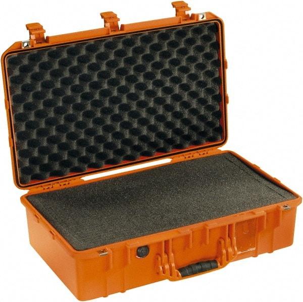 Pelican Products, Inc. - 15-15/32" Wide x 8-15/64" High, Aircase w/Foam - Orange - Industrial Tool & Supply