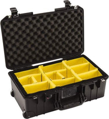 Pelican Products, Inc. - 13-31/32" Wide x 8-63/64" High, Aircase w/Divider - Black - Industrial Tool & Supply
