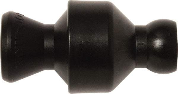 Loc-Line - 10 Piece, 1/4" ID Coolant Hose In-Line Check Valve - Female to Ball Connection, Acetal Copolymer Body, Unthreaded, Use with Loc-Line Modular Hose Systems - Industrial Tool & Supply