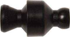 Loc-Line - 10 Piece, 1/4" ID Coolant Hose In-Line Check Valve - Female to Ball Connection, Acetal Copolymer Body, Unthreaded, Use with Loc-Line Modular Hose Systems - Industrial Tool & Supply