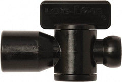 Loc-Line - 10 Piece, 1/4" ID Coolant Hose Female NPT Valve - Female to Female Connection, Acetal Copolymer Body, NPT, Use with Loc-Line Modular Hose Systems - Industrial Tool & Supply