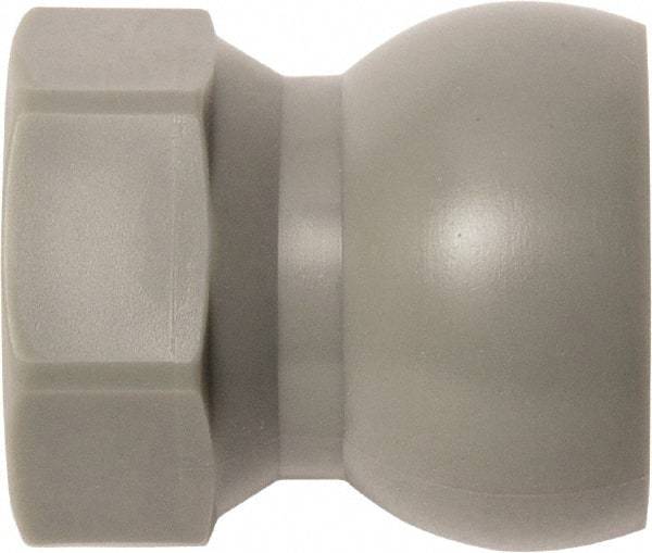 Loc-Line - 20 Piece, 1/2" Hose ID, Female to Male Coolant Hose SAE Flare Nut Adapter - 3/8" Pipe Thread, For Loc-Line Modular Hose Systems - Industrial Tool & Supply