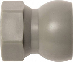 Loc-Line - 20 Piece, 1/2" Hose ID, Female to Male Coolant Hose SAE Flare Nut Adapter - 3/8" Pipe Thread, For Loc-Line Modular Hose Systems - Industrial Tool & Supply