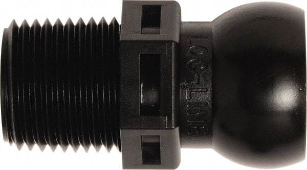Loc-Line - 50 Piece, 3/8" Hose ID, Male to Female Coolant Hose Connector - 3/8" NPT, For Loc-Line Modular Hose Systems - Industrial Tool & Supply