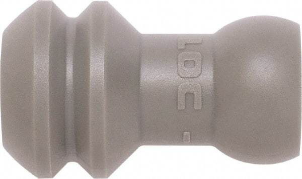 Loc-Line - 20 Piece, 1/4" Hose ID, Male to Male Coolant Hose Lathe Adapter - Unthreaded, For Loc-Line Modular Hose Systems - Industrial Tool & Supply