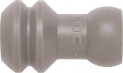 Loc-Line - 20 Piece, 1/4" Hose ID, Male to Male Coolant Hose Lathe Adapter - Unthreaded, For Loc-Line Modular Hose Systems - Industrial Tool & Supply