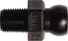 Loc-Line - 50 Piece, 1/8" Hose ID, Male to Female Coolant Hose Connector - 1/8" BSPT, For Loc-Line Modular Hose Systems - Industrial Tool & Supply
