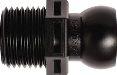 Loc-Line - 50 Piece, 1/2" Hose ID, Male to Female Coolant Hose Connector - 1/2" BSPT, For Loc-Line Modular Hose Systems - Industrial Tool & Supply