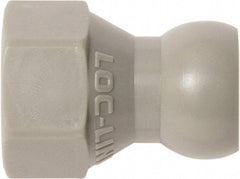 Loc-Line - 20 Piece, 1/4" Hose ID, Female to Male Coolant Hose SAE Flare Nut Adapter - 1/4" Pipe Thread, For Loc-Line Modular Hose Systems - Industrial Tool & Supply
