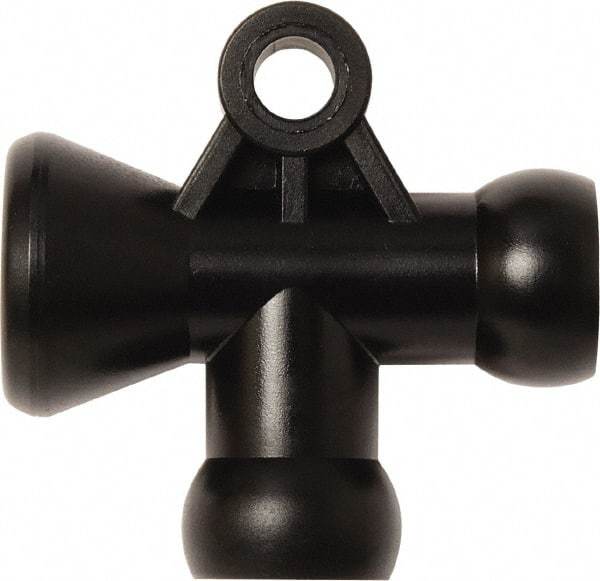 Loc-Line - 1/4" Hose Inside Diam, Coolant Hose T-Fitting - For Use with Loc-Line Modular Hose System, 20 Pieces - Industrial Tool & Supply