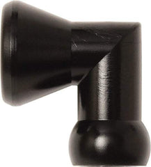 Loc-Line - 1/4" Hose Inside Diam, Coolant Hose Elbow - For Use with Loc-Line Modular Hose System, 20 Pieces - Industrial Tool & Supply