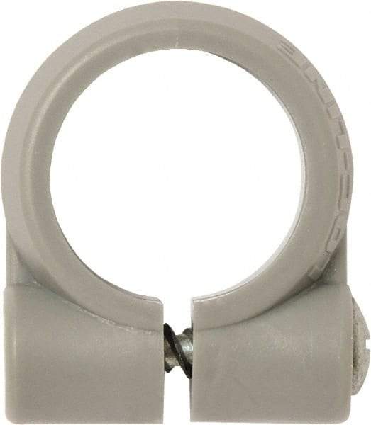 Loc-Line - Unthreaded, 1/4" Hose Inside Diam, Coolant Hose Element Clamp - For Use with 1/4" Loc-Line Modular Hose System, 20 Pieces - Industrial Tool & Supply