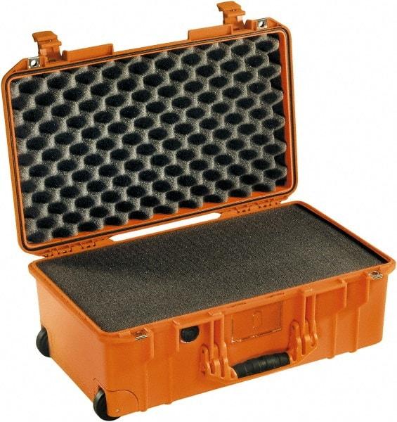 Pelican Products, Inc. - 13-31/32" Wide x 8-63/64" High, Aircase w/Foam - Orange - Industrial Tool & Supply