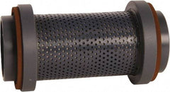 Hayward - 1/2" Pipe, No Ends, PVC Y-Strainer - 150 psi Pressure Rating - Industrial Tool & Supply