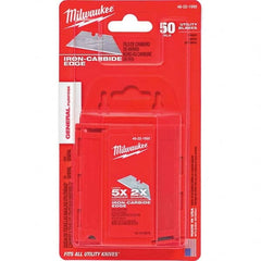 Milwaukee Tool - Knife Blades Type: Utility Knife Blade Material: Carbon Steel - Industrial Tool & Supply