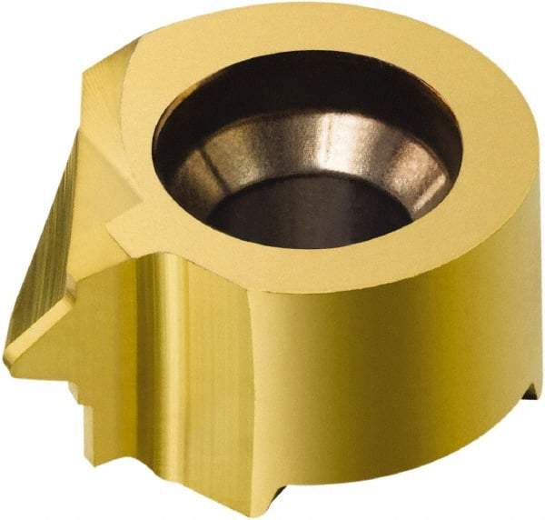 Sandvik Coromant - MB7 Grade 1025, Internal Whitworth Threading Insert - 11 TPI Int Pitch, Left Hand Insert, TiAlN/TiN Finish, Carbide - Industrial Tool & Supply