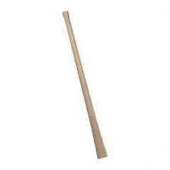 Made in USA - 36" Long Replacement Handle for Railroad/Clay Pick - 3" Eye Length x 2" Eye Width, Hickory, 5 & Up Lb Capacity, Material Grade Type A - Industrial Tool & Supply