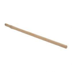 Made in USA - 36" Long Replacement Handle for Sledge Hammers - 1-1/4" Eye Length x 1" Eye Width, Hickory, 6 to 16 Lb Capacity, Material Grade Type A - Industrial Tool & Supply