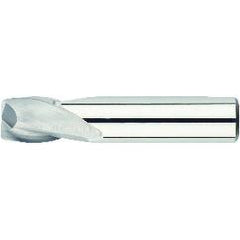 5/16 Dia. x 2 Overall Length 2-Flute Square End Solid Carbide SE End Mill-Round Shank-Center Cut-TiAlN - Industrial Tool & Supply