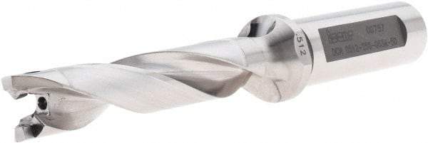 Iscar - 0.512" to 0.528" Diam, 5xD, 2.56" Max Depth, 5/8" Shank Diam, 5.14" OAL, Replaceable-Tip Drill - FCP, ICK, ICK-2M, ICM, ICP, iCP-2M Insert, 92819580 Toolholder, Series SumoCham - Industrial Tool & Supply