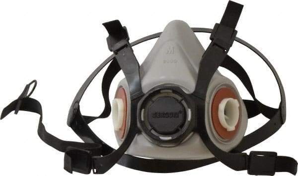 Gerson - Series Signature Select, Size M Half Mask Respirator - 4-Point Suspension, Bayonet Connection - Industrial Tool & Supply