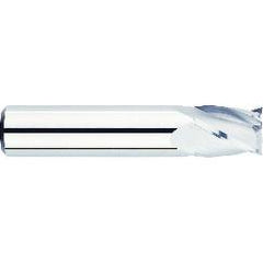 1/2 Dia. x 2-1/2 Overall Length 4-Flute Square End Solid Carbide SE End Mill-Round Shank-Center Cut-Uncoated - Industrial Tool & Supply