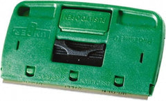 Unger - Stiff Carbon Steel 2-Edge Scraper - 4" Blade Length, Straight Handle - Industrial Tool & Supply