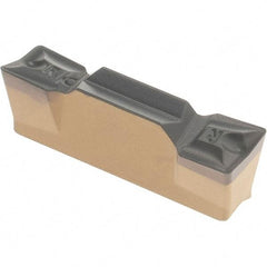 Iscar - 5004HFPR Grade IC8250, 5mm Cutting Width Carbide Grooving Insert - 2.5mm Max Depth of Cut, Right Hand, 0.4mm Corner Radius, TiCN/Al2O3/TiN Finish - Industrial Tool & Supply