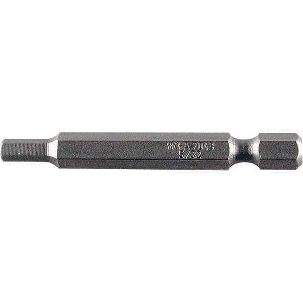 Wiha - 4mm Power Bit - 2-3/4" OAL - Industrial Tool & Supply