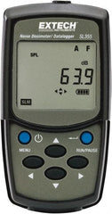 Extech - A and C Frequency Weight, LCD Display Noise Dosimeter - 60 to 130 and 70 to 140 Decibels - Industrial Tool & Supply