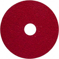 Norton - 7" Diam 7/8" Hole 50 Grit Fiber Disc - Coarse Grade, Ceramic Alumina - Industrial Tool & Supply