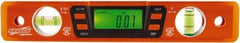 SAVAGE by SWANSON - Magnetic 9" Long 2 Vial Torpedo Level - Aluminum, Orange - Industrial Tool & Supply