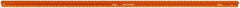 SAVAGE by SWANSON - 72 Inch Long x Thumbguard Straightedge - Aluminum - Industrial Tool & Supply